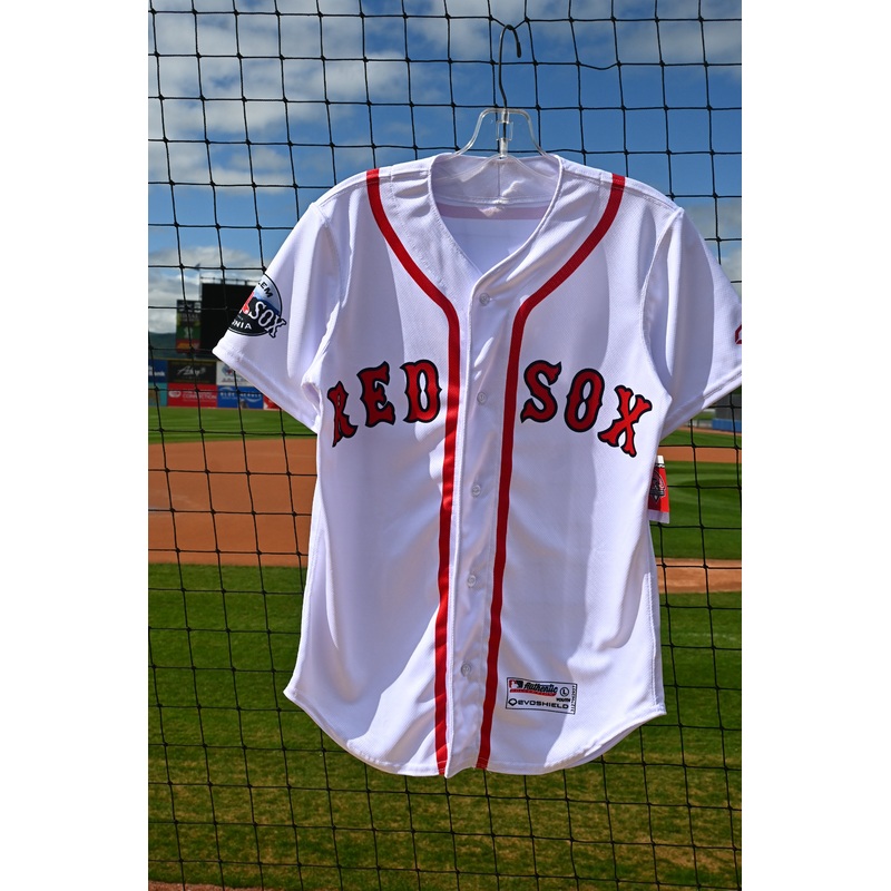 Salem Red Sox Adult White Replica Jersey