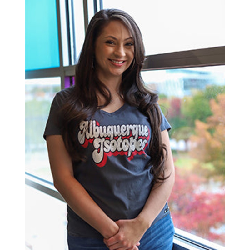 Albuquerque Isotopes Tee-Wmn Bubbles
