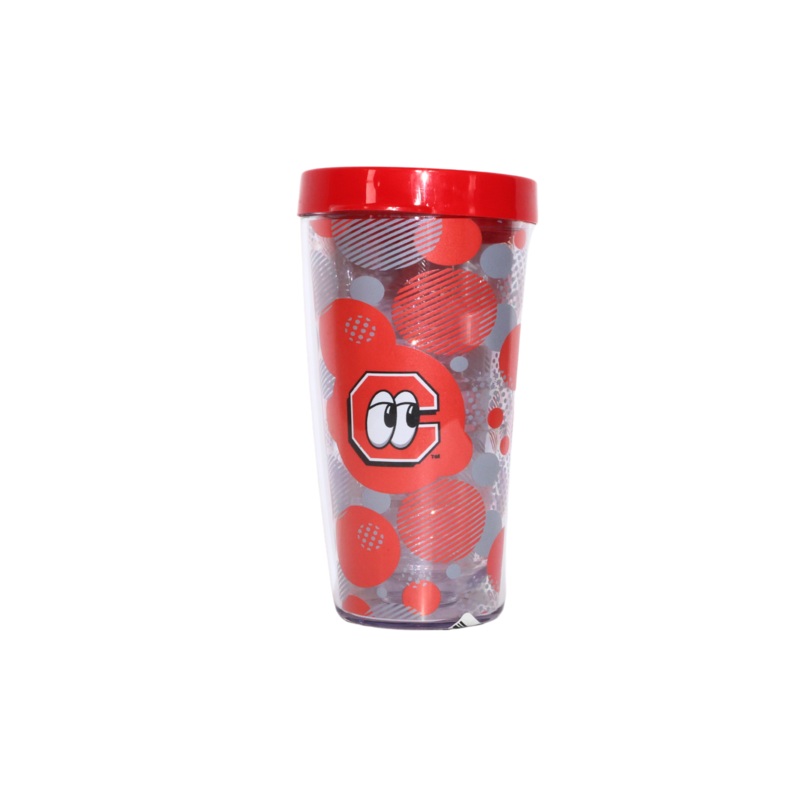 Chattanooga Lookouts 16oz Polka Dot Tumbler