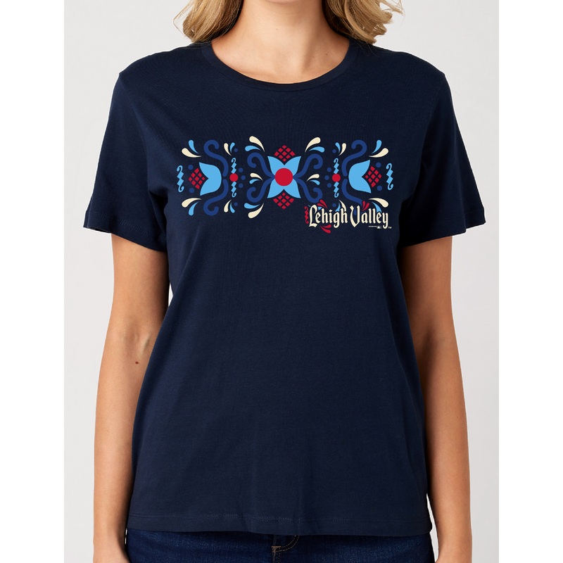 Lehigh Valley IronPigs Hex Pattern Tee