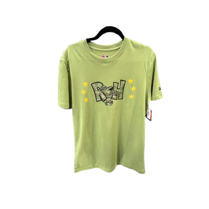 Midland RockHounds New Era Throwback Camo Green T-shirt