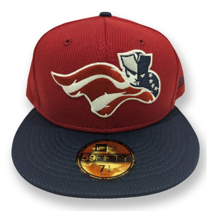 Somerset Patriots 59FIFTY Performance Tech Mesh Retail Replica Alternate Cap