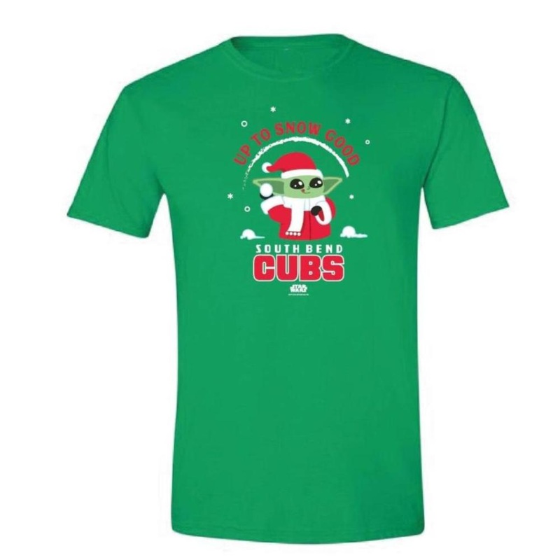 South Bend Cubs Yoda Holiday T-Shirt