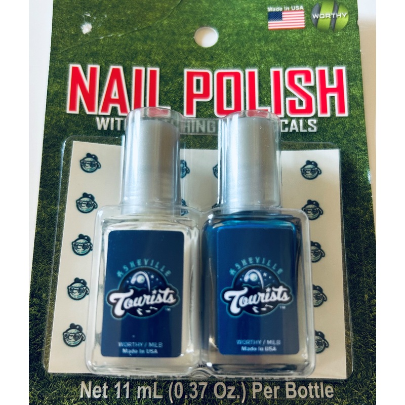 The Asheville Tourists Nail Polish Kit