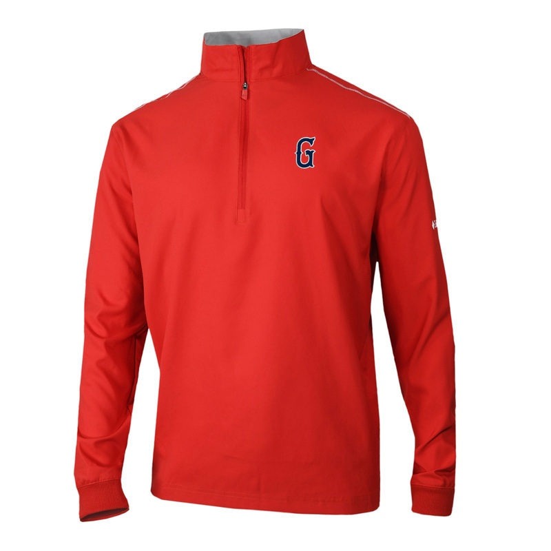 Greenville Drive Columbia Men’s Red 1/4 Zip