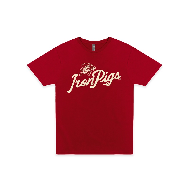 Lehigh Valley IronPigs Fauxback Mens T-Shirt