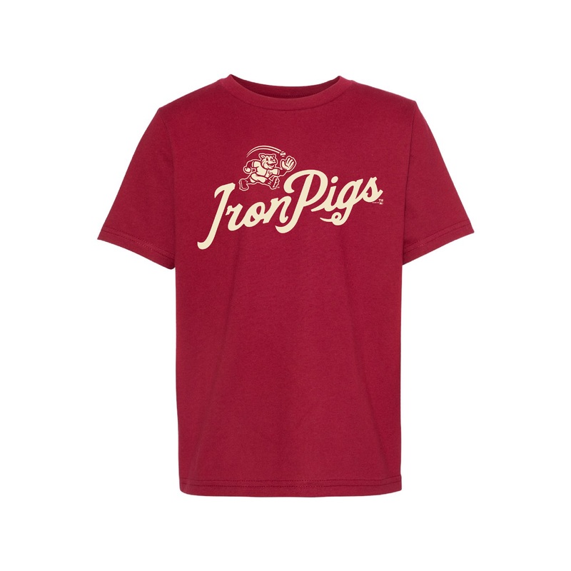 Lehigh Valley IronPigs Fauxback Youth Tee