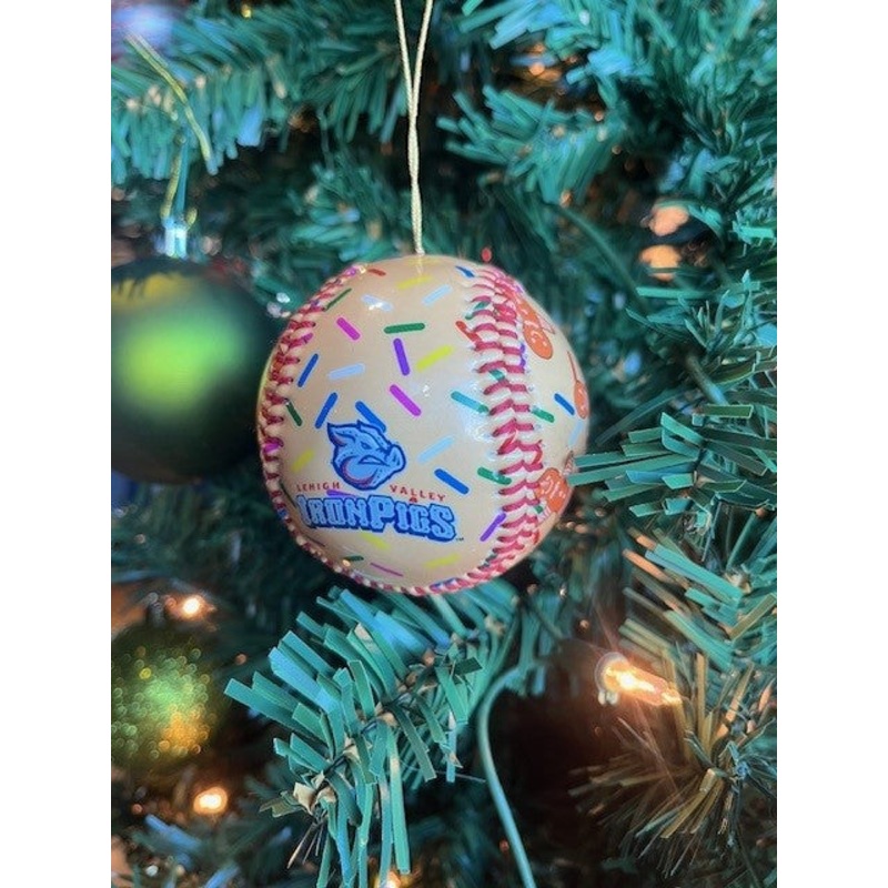 Lehigh Valley IronPigs Gingerbread Ornament