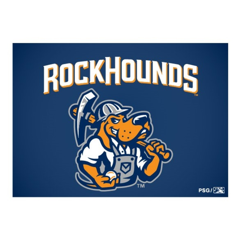 Midland RockHounds Fridge Magnet