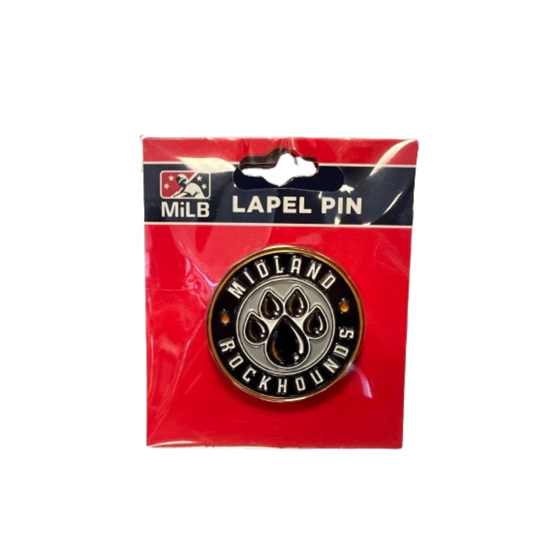 Midland RockHounds Oil Drop Lapel Pin