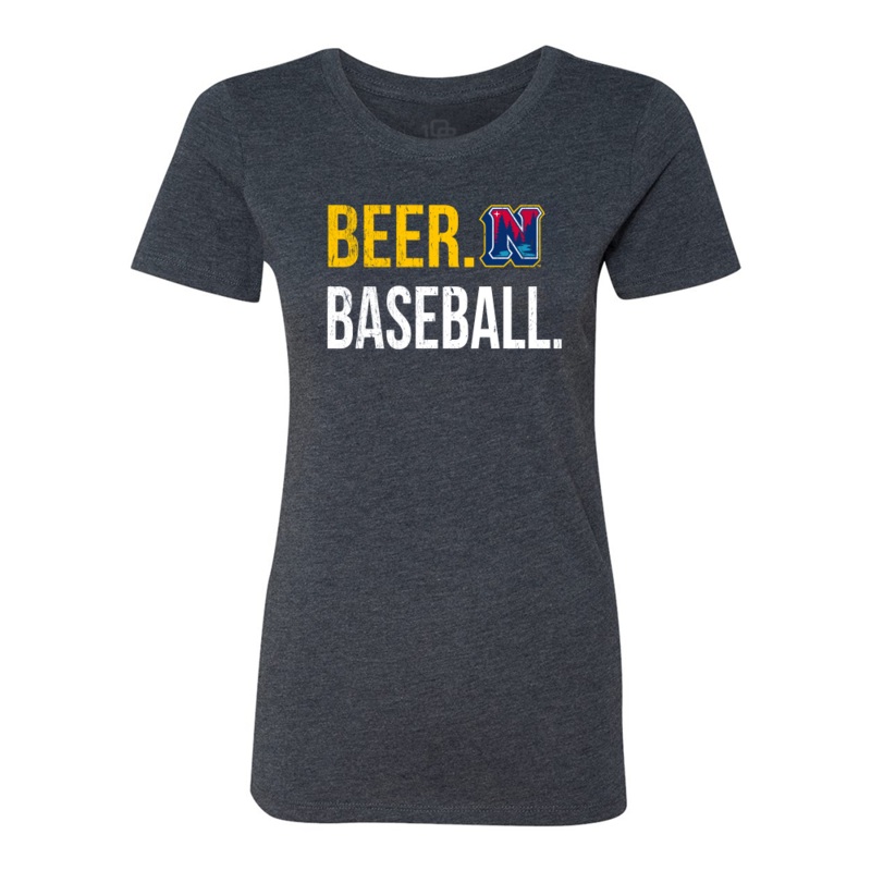 Naturals Women’s Beer. Baseball Tee