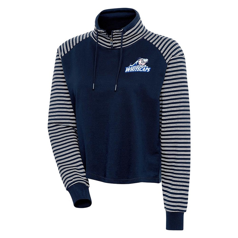 West Michigan Whitecaps Antigua Women’s Navy Squad Pullover
