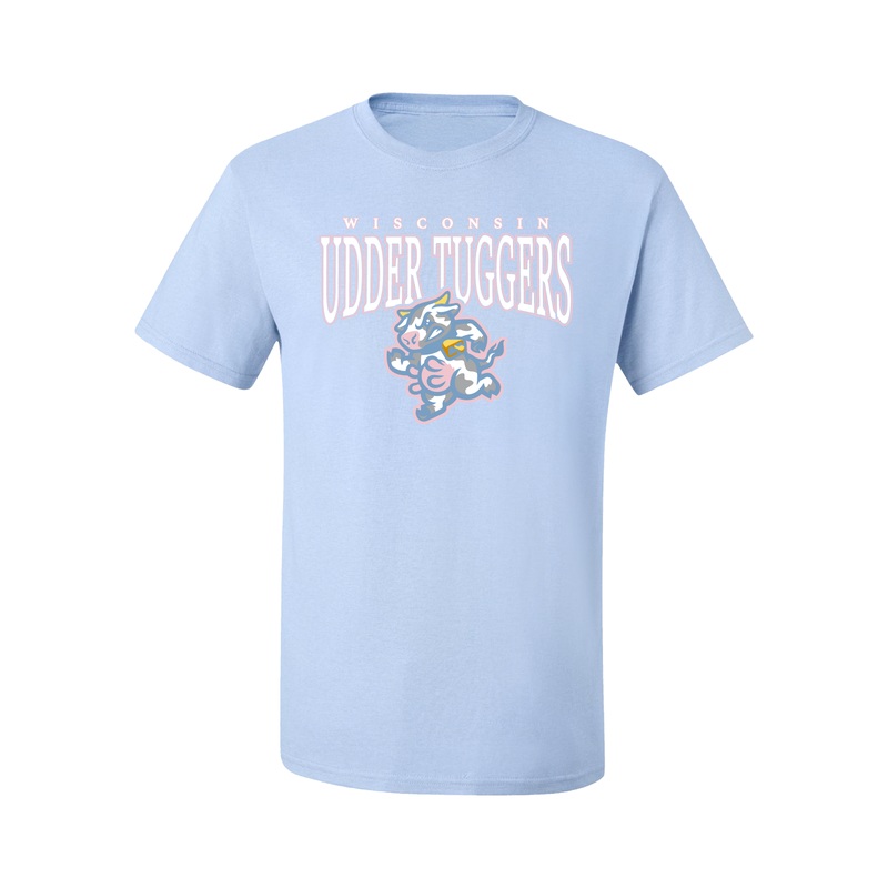 Wisconsin Udder Tuggers Cotton Candy Tee