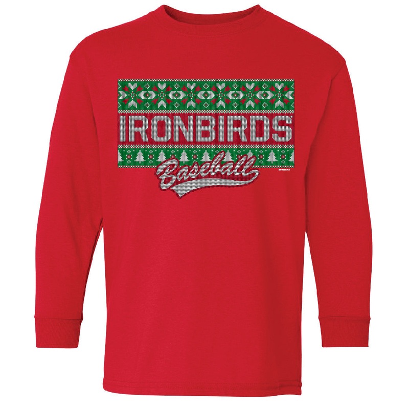 Aberdeen IornBirds – Youth Long Sleeve Tidings Holiday Shirt