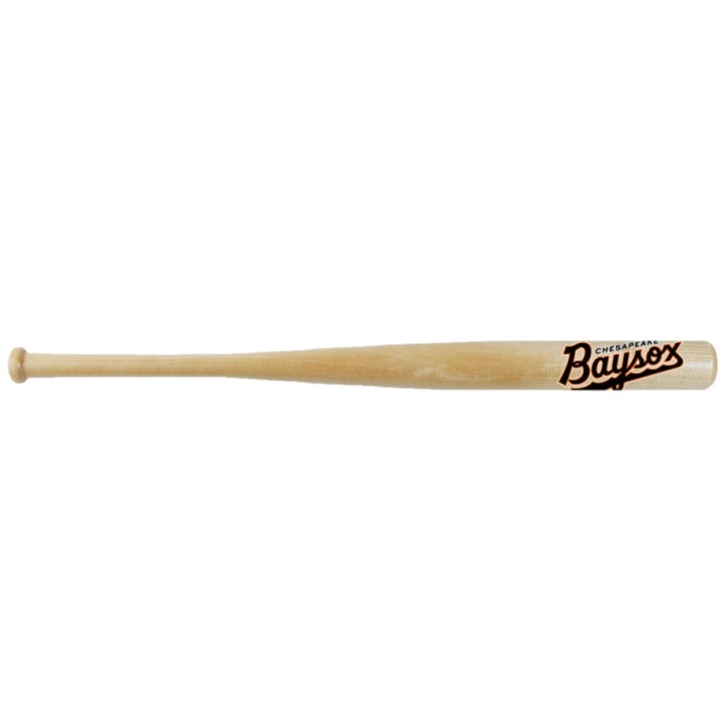 Chesapeake Baysox Script Logo 18 inch Mini Bat
