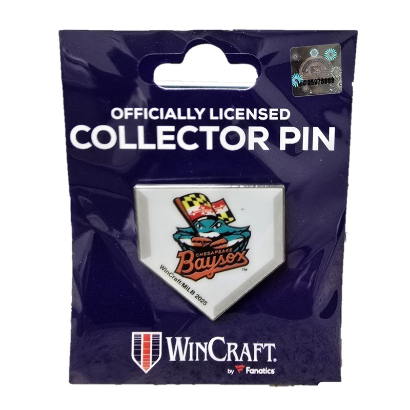Chesapeake Baysox WinCraft Collectors Pin Home Plate