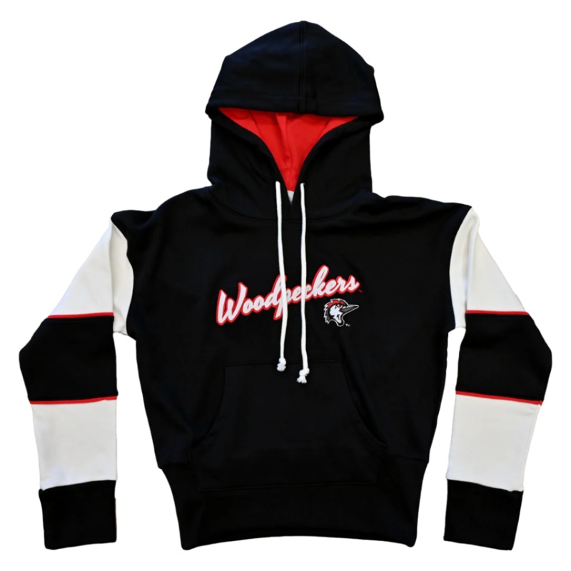 Fayetteville Woodpeckers Champion Women’s Superfan Hood Sweatshirt