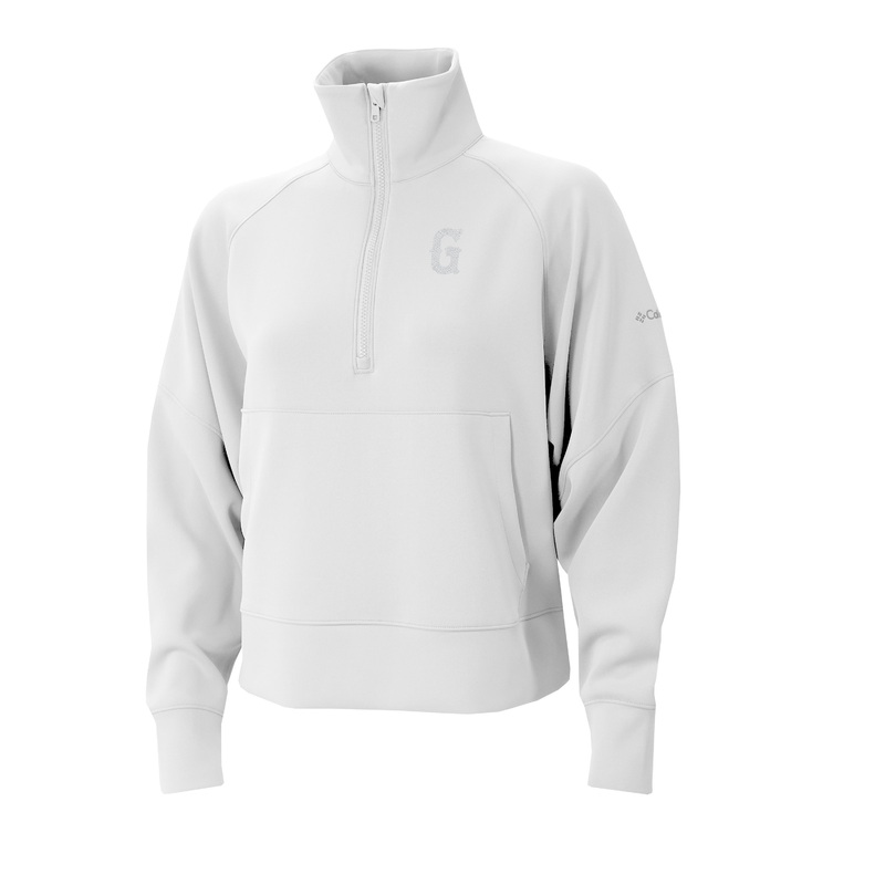 Greenville Drive Columbia Women’s White Wickham Hills Pullover