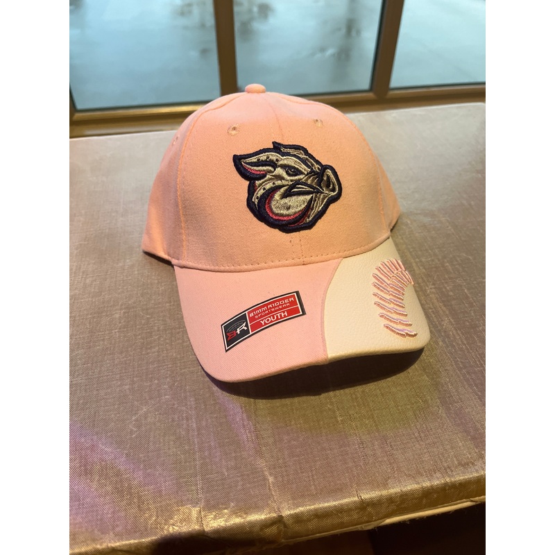 Lehigh Valley IronPigs Youth Pink Stitches Cap