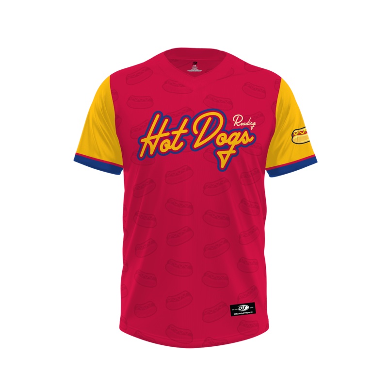 OT Sports Toddler Reading Hot Dogs Replica Jersey
