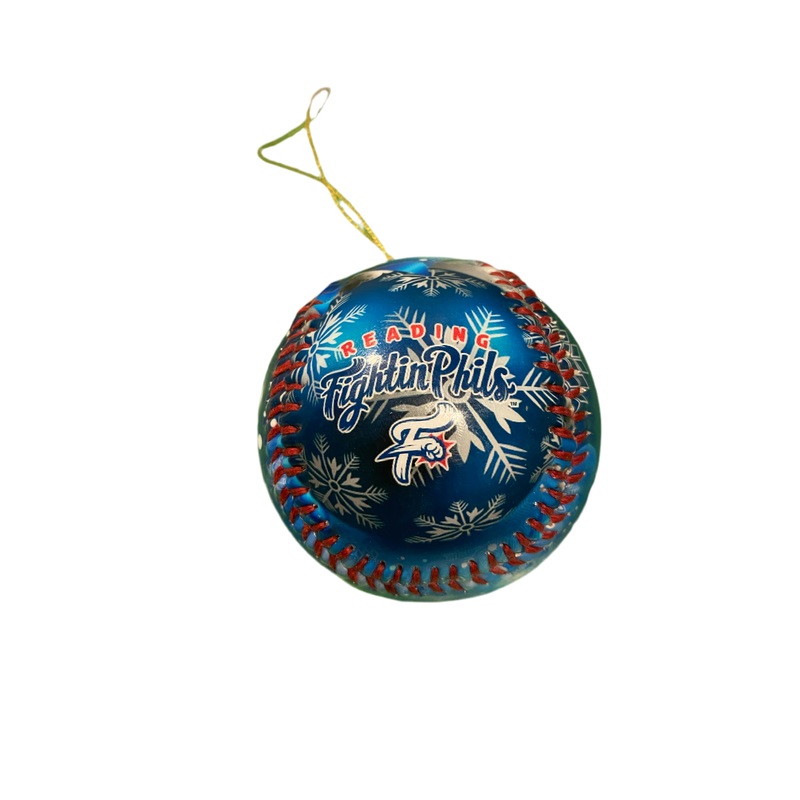 Reading Fightin Phils Snowflake Ornament