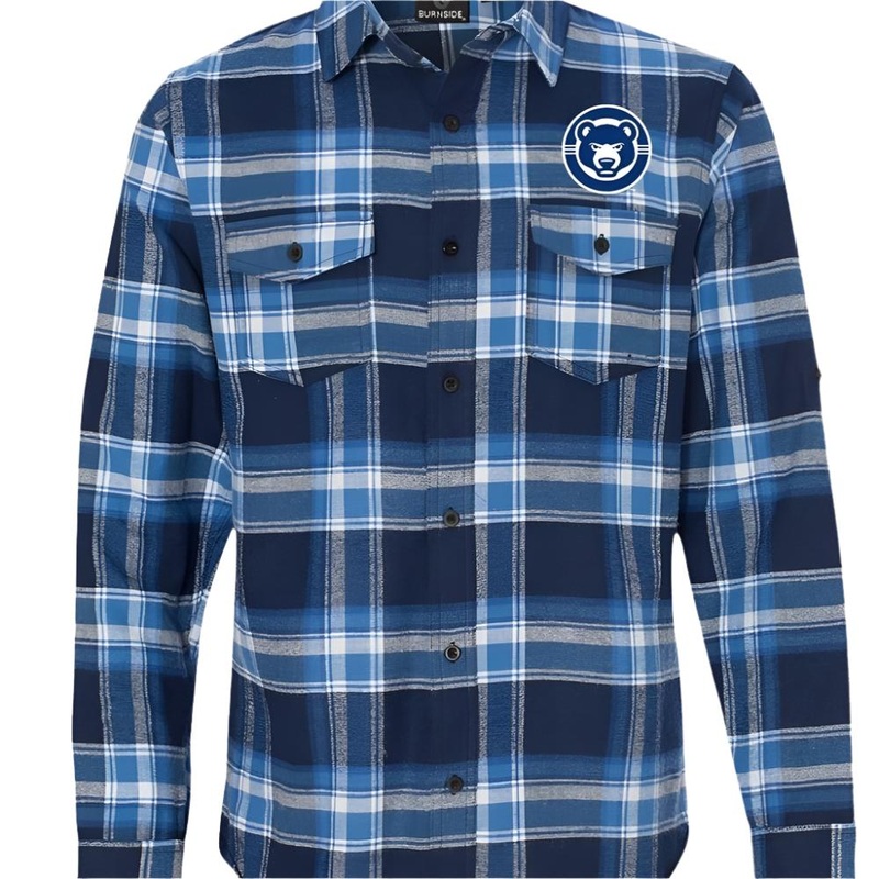 South Bend Cubs Men’s Flannel Button Down Shirt