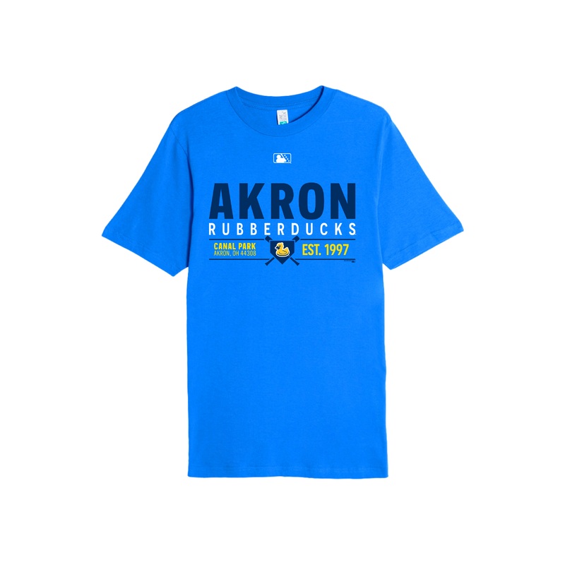Blue Zip Code Tee