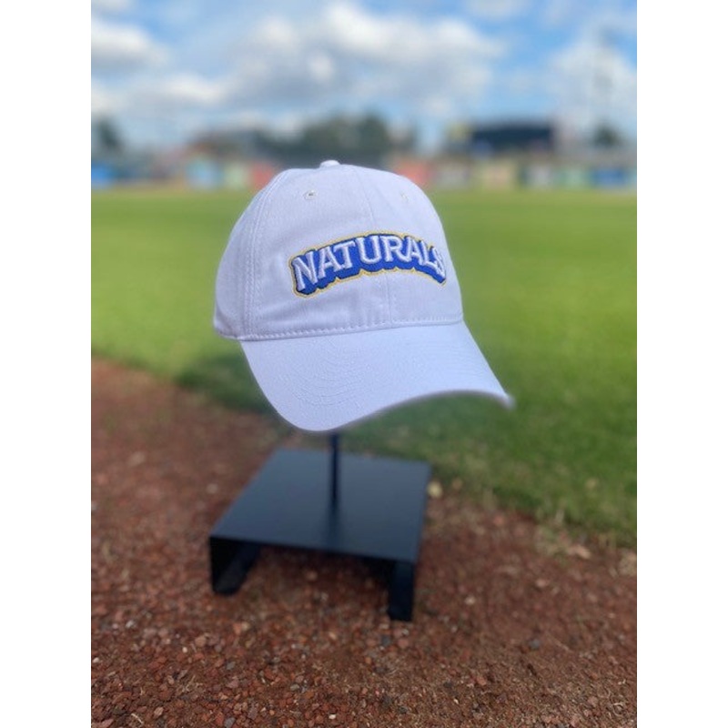 Naturals White Wordmark Adjustable Cap