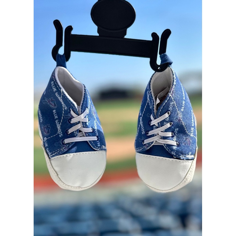 Pensacola Blue Wahoos Baby Shoes