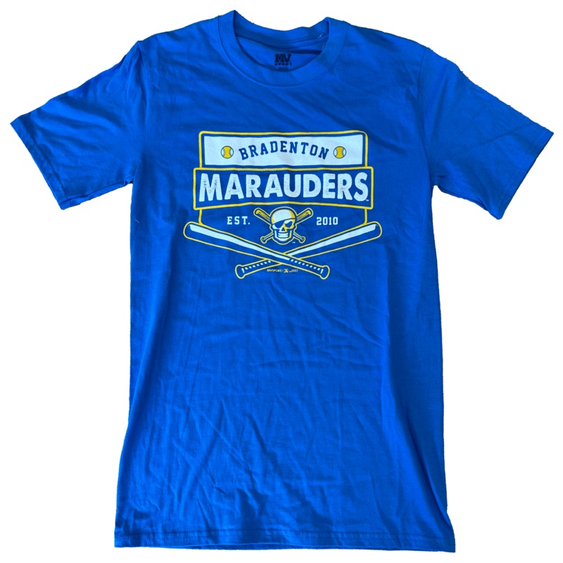 Bradenton Marauders MV Sport Royal Blue Tee