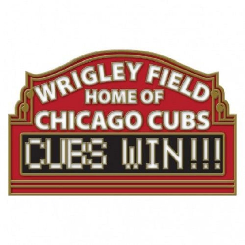 Chicago Cubs Marquee Lapel Pin