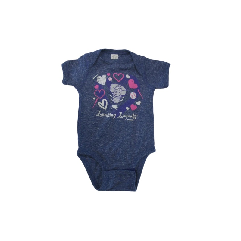 Lansing Lugnuts Infant Girls Bodysuit