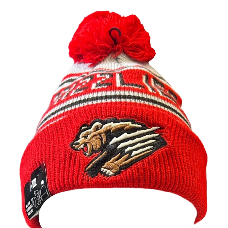Red Striped Beanie