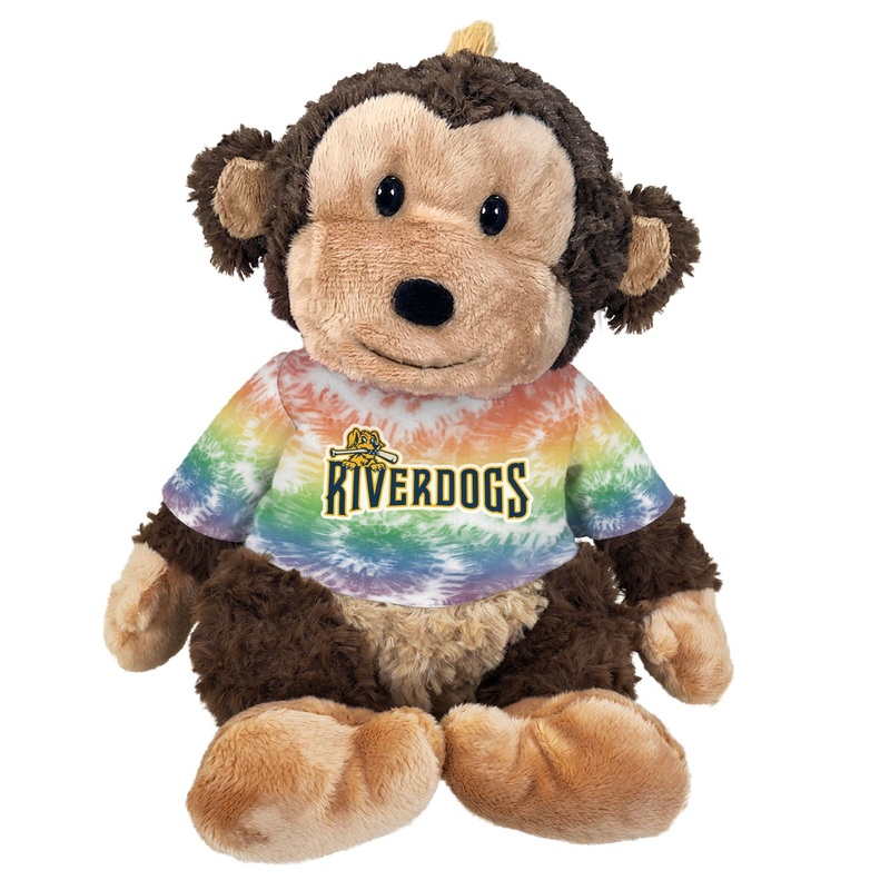 Charleston RiverDogs Cuddle Monkey “YemmeJoe” Plush