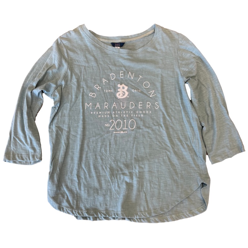 Green Stone Long Sleeve Bradenton Marauders Shirt