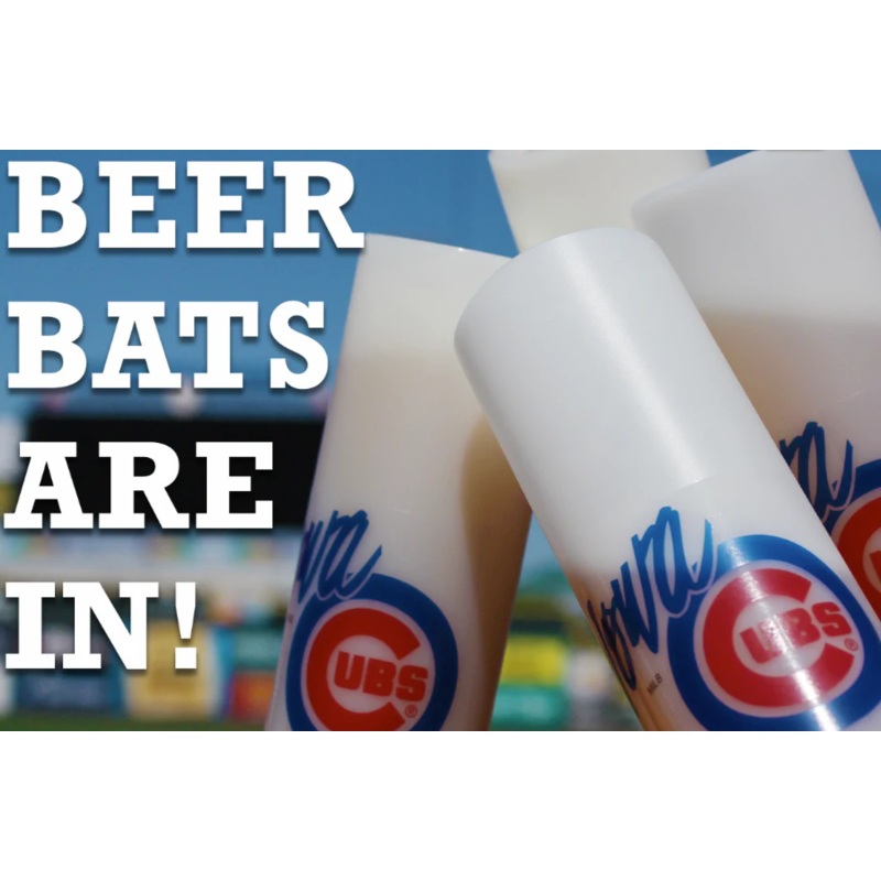 Iowa Cubs Beer Bat