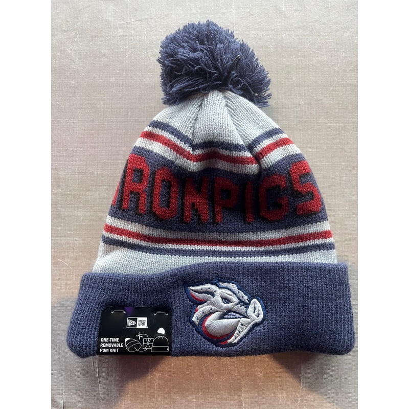Lehigh Valley IronPigs New Era Knit Pom Pom Hat