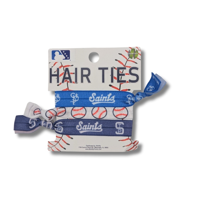 Saints 3 Piece Hair Ties