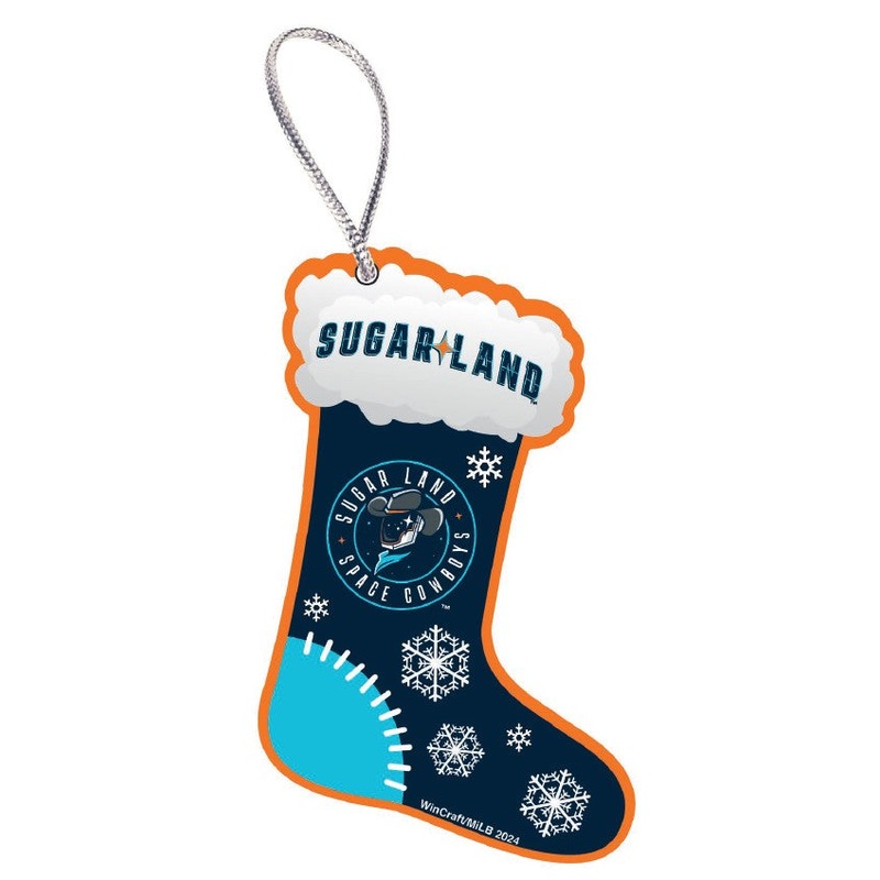 Sugar Land Space Cowboys Wincraft Ornament Holiday Stocking