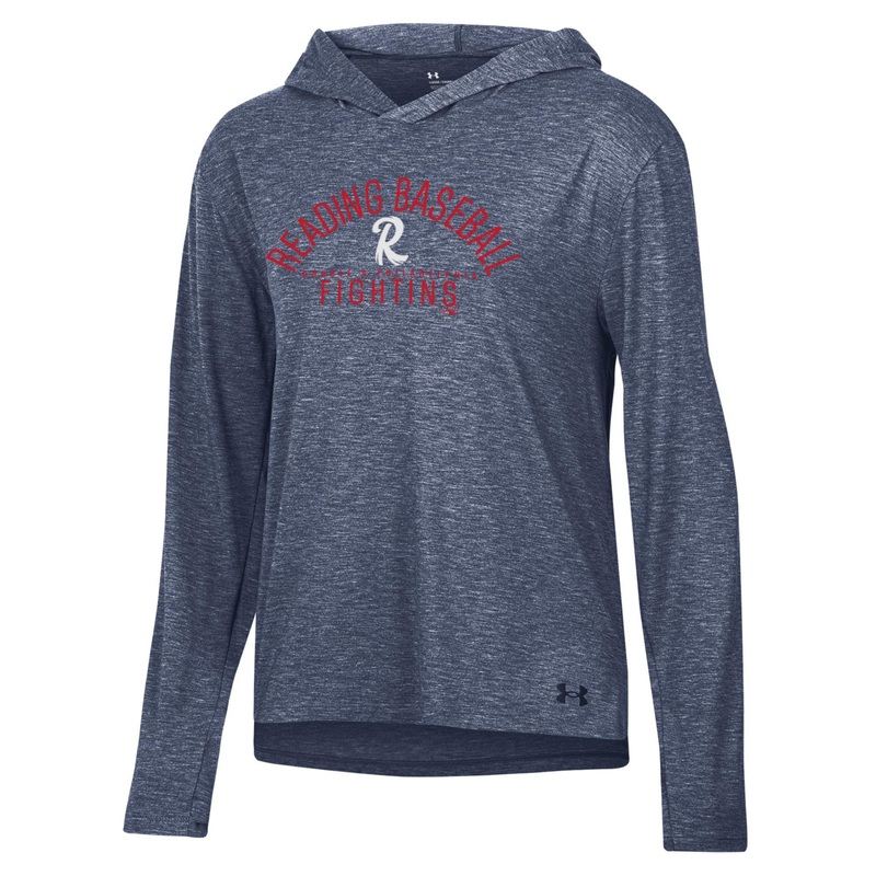 UA Reading Fightin Phils Women’s breezy Navy Hood