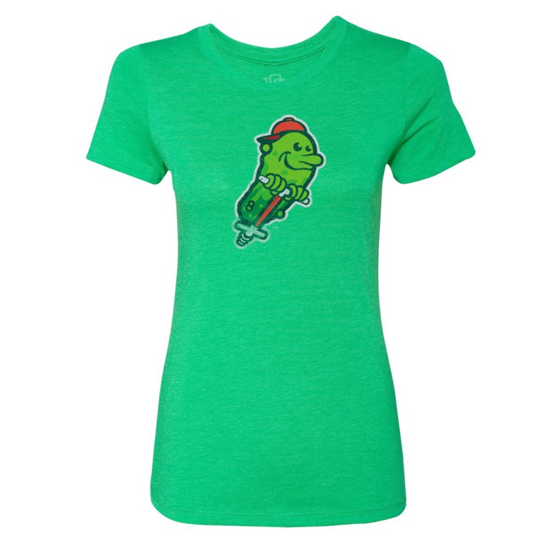 Hartford Yard Goats 108 Stitches Women’s Bouncing Pickles Tee