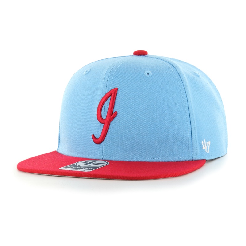Indianapolis Indians ’47 Adult Columbia 1980’s Sure Shot Under Snapback Adjustable Cap