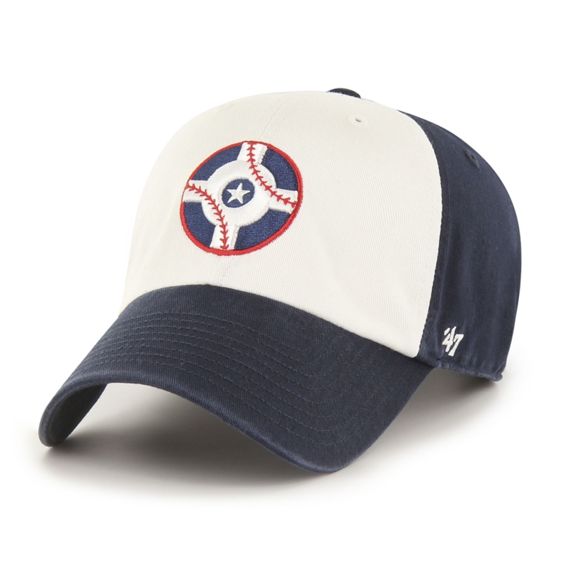 Indianapolis Indians ’47 Adult Navy Circle City Freshman Clean Up Adjustable Cap