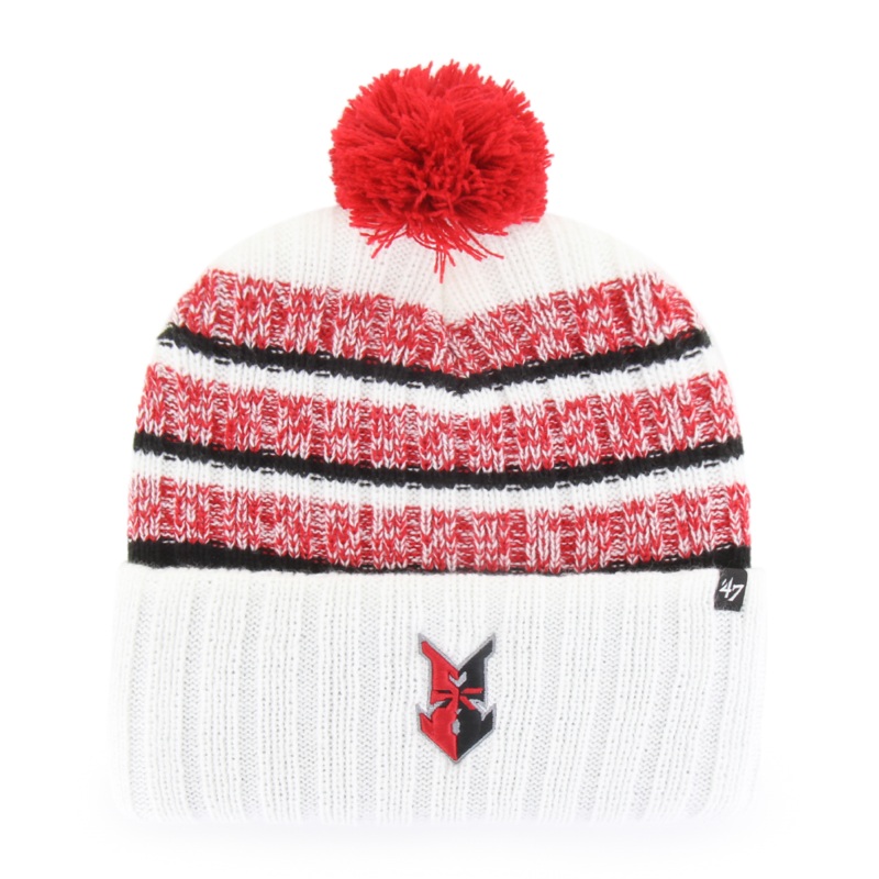 Indianapolis Indians ’47 Adult White Tavern Cuff Knit Hat