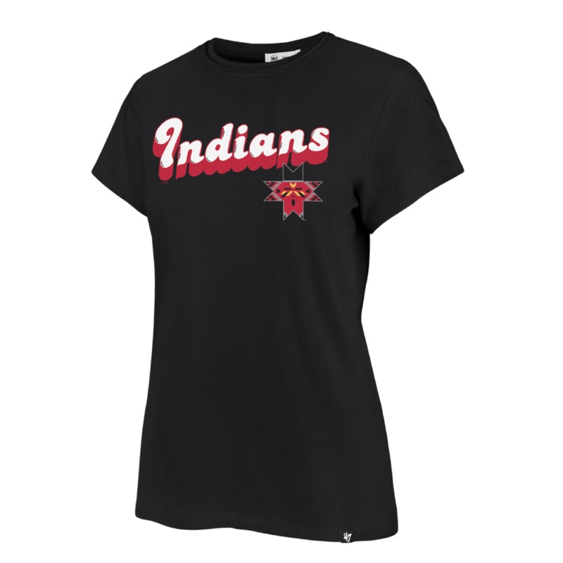 Indianapolis Indians ’47 Women’s Black Primary Mystic Frankie Tee