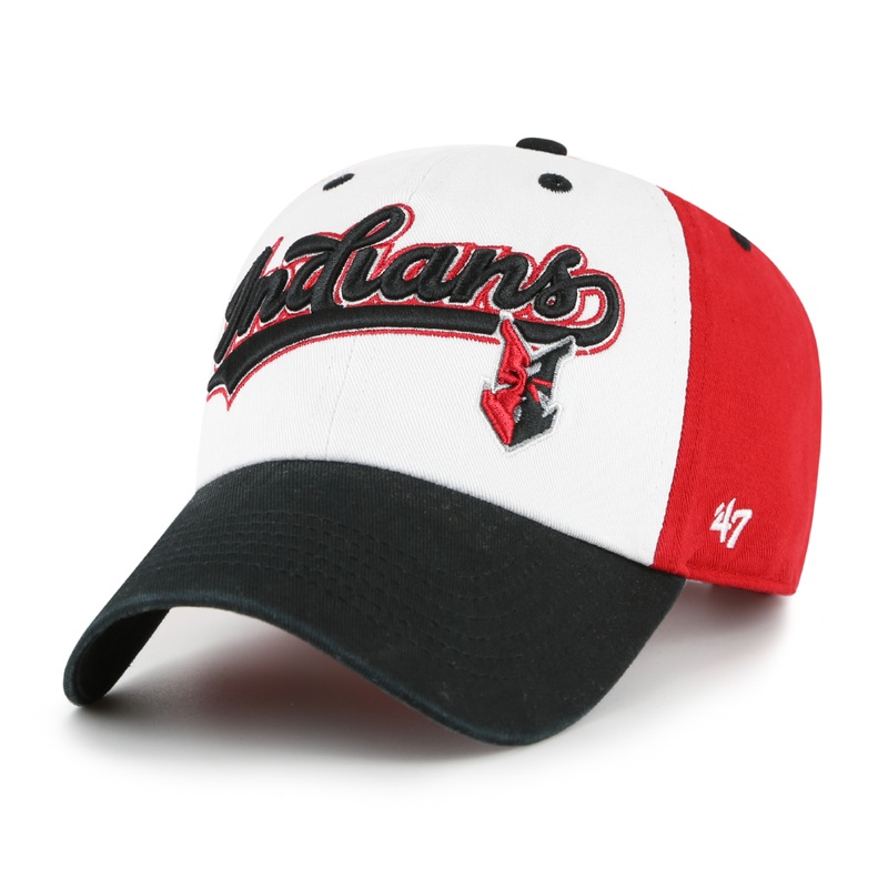Indianapolis Indians ’47 Youth Red Scooter Adjustable Clean Up Cap