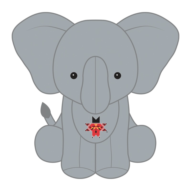 Indianapolis Indians FOCO 10″ Elephant Plush Doll
