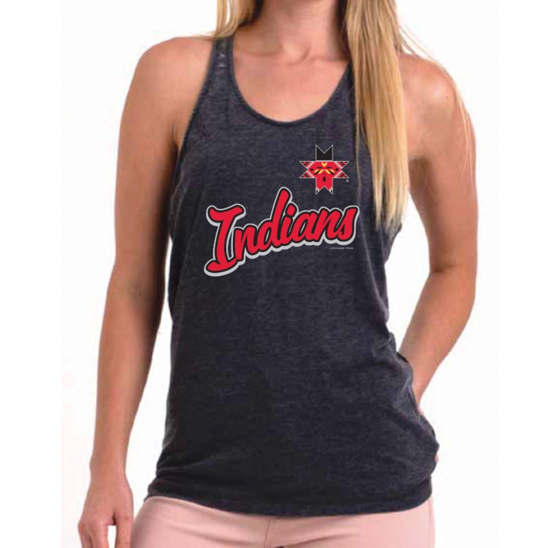 Indianapolis Indians Women’s Black Racerback Tank Top