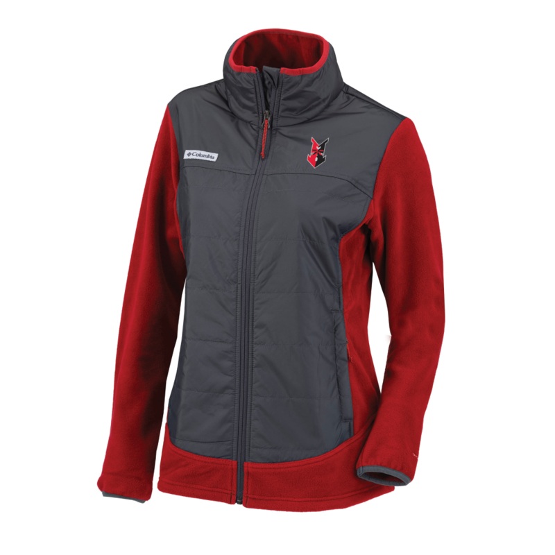 Indianapolis Indians Women’s Columbia Red Basin Butte Full Zip Jacket