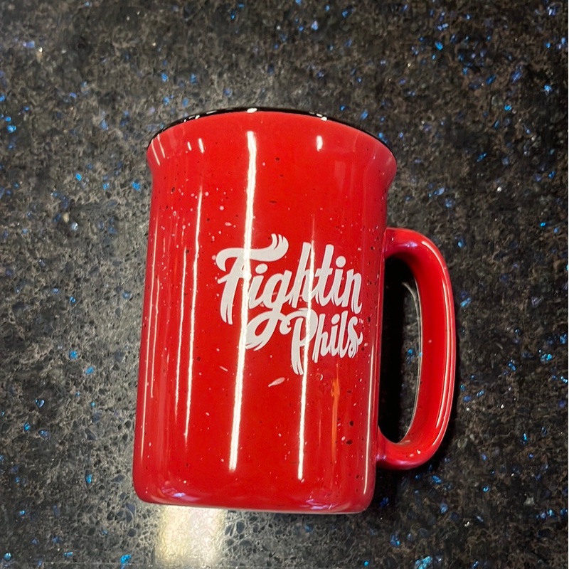 Red Fightin Phils Campfire Mug